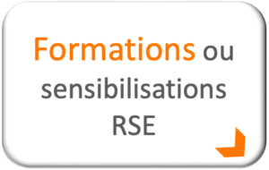 Formations et sensibilisations dans le domaine de la RSE